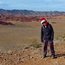 Our Christmas hike in the mountains west of Overton
